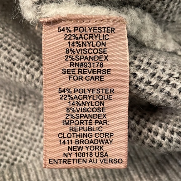 NWT PHILOSOPHY Republic Clothing Viscose Blend Plaid Cardigan SMALL - Picture 9 of 10